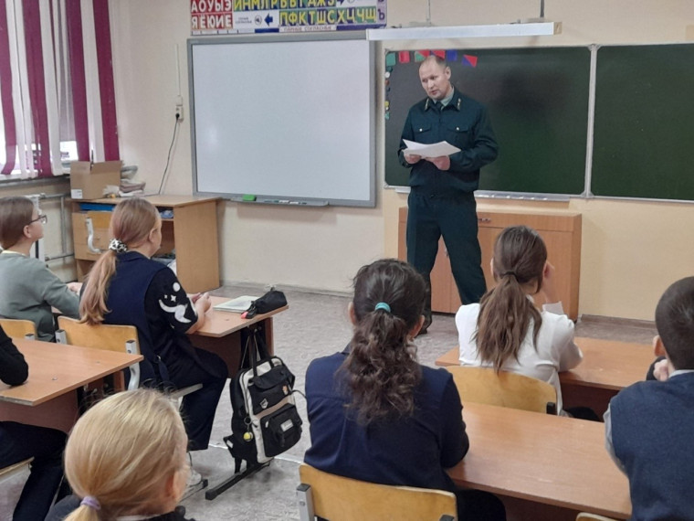 Беседа с представителем КГБУ «Красноярское лесничество».